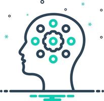 mix icon for reasoning vector
