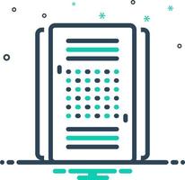 mix icon for summaries vector