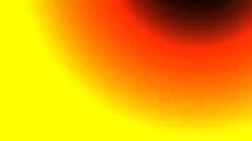 Orange color radial from top right corner background photo