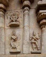 Hazara Rama Temple in Hampi has bas reliefs depicting the story of Ramayana photo