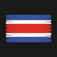 vector de bandera de costa rica