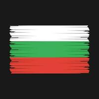 vector de bandera de bulgaria
