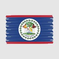 vector de bandera de belice