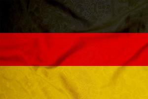 fabric with flag of germany photo