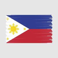 vector de bandera de filipinas