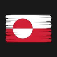 Greenland Flag Vector