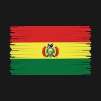 vector de bandera de bolivia