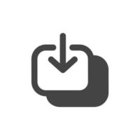 Essential and Interface Icon Solid Style vector