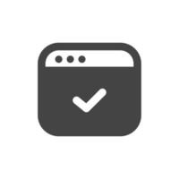 Essential and Interface Icon Solid Style vector