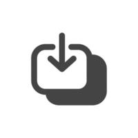 Essential and Interface Icon Solid Style vector
