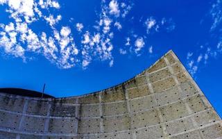 Huge gigantic construction stop building ruin in Puerto Escondido Mexico. photo