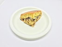 Indonesian dessert, sesame bean cheese chocolate Martabak photo