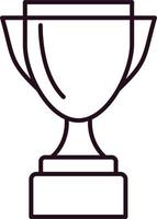 Trophy vector icon