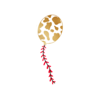 Cow Print Party Balloon png