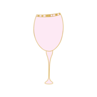 Pink Alcohol Glass png