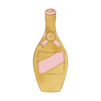 dorado estrella alcohol botella png