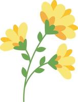 Simple Flower Illustration vector