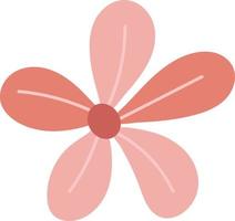 Simple Flower Illustration vector