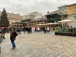 London in the UK in December 2022. A view of Covent Garden photo