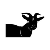 goat icon illustration vector