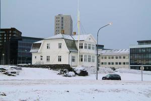 A view of the House in Reykjavik where 2 world leaders met photo