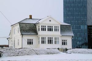 A view of the House in Reykjavik where 2 world leaders met photo