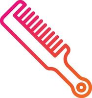 comb Vector Icon Design Illustration