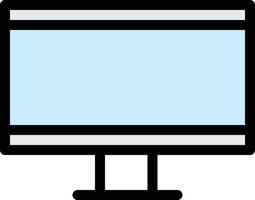 LCD Vector Icon