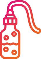 Wash bottle Vector Icon Design Illustration