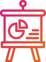 Presentation Vector Icon Design Illustration