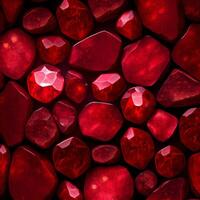 Red ruby stone texture background - image photo