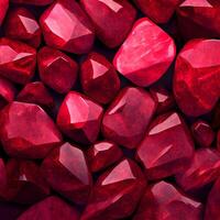 Red ruby stone texture background - image photo