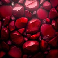 Red ruby stone texture background - image photo