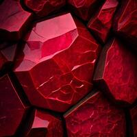 Red ruby stone texture background - image photo