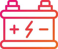 Car battery Vector Icon Design Illustration