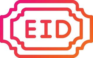 Eid Vector Icon Design Illustration