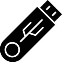 ilustración de diseño de icono de vector usb