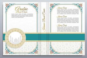 Arabic Islamic Book Cover Design vector