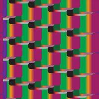 Abstract background with squares of rainbow colors. vector