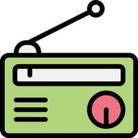 Radio Vector Icon Design Illustration