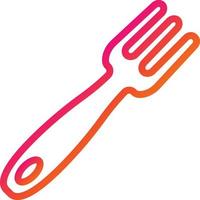 Fork Vector Icon Design Illustration