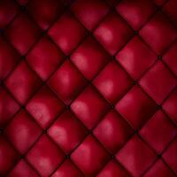 Vintage premium red leather background for decorations and textures - image photo