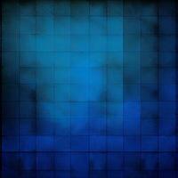 Blue background mosaic texture, blue vintage pattern - image photo