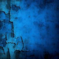 Blue vintage background texture, blue pattern - AI generated image photo