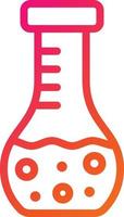 Volumetric flask Vector Icon Design Illustration