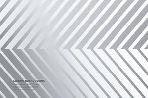 Silver stripe background. Abstract arrow design. Modern stripe design vector