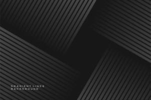 Dark grey color in modern background. Abstract straight lines background vector