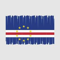 Cape Verde  Flag Vector