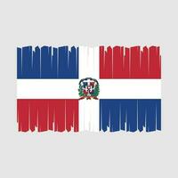 Dominican Republic Flag Vector