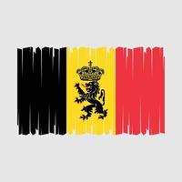 vector de bandera de bélgica